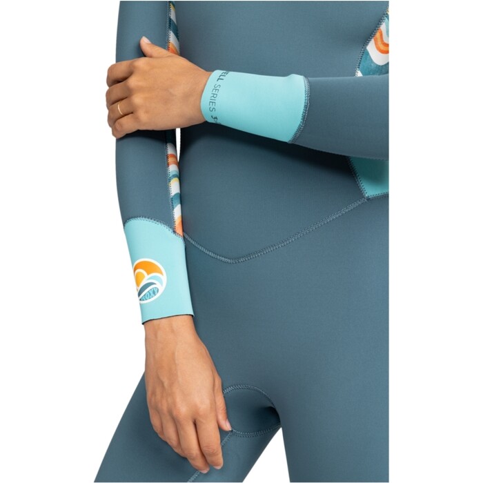 2024 Roxy Womens Swell Series 3/2mm Chest Zip Wetsuit ERJW103122 - Starglazer